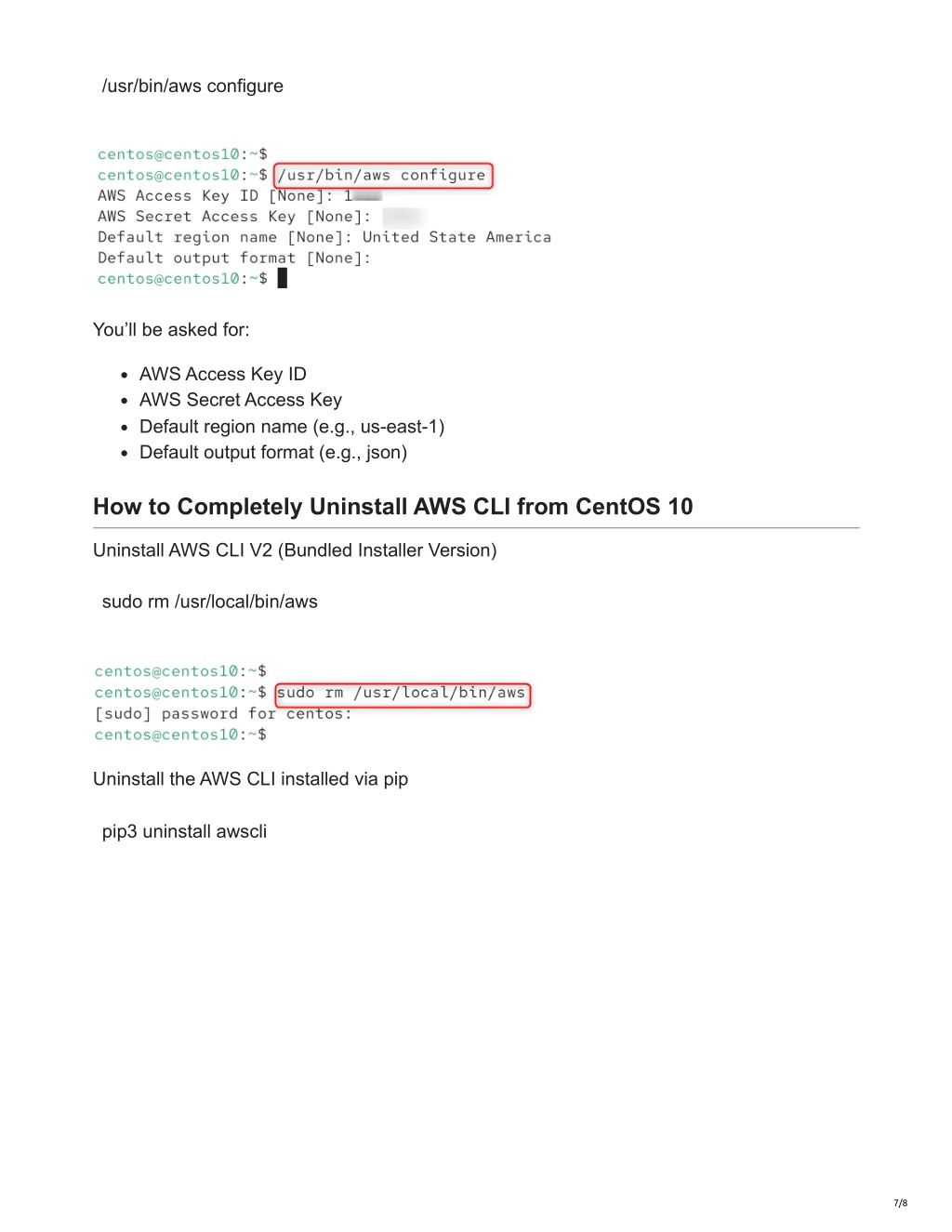 PPT - How to Install AWS CLI on CentOS 10 PowerPoint Presentation, free ...