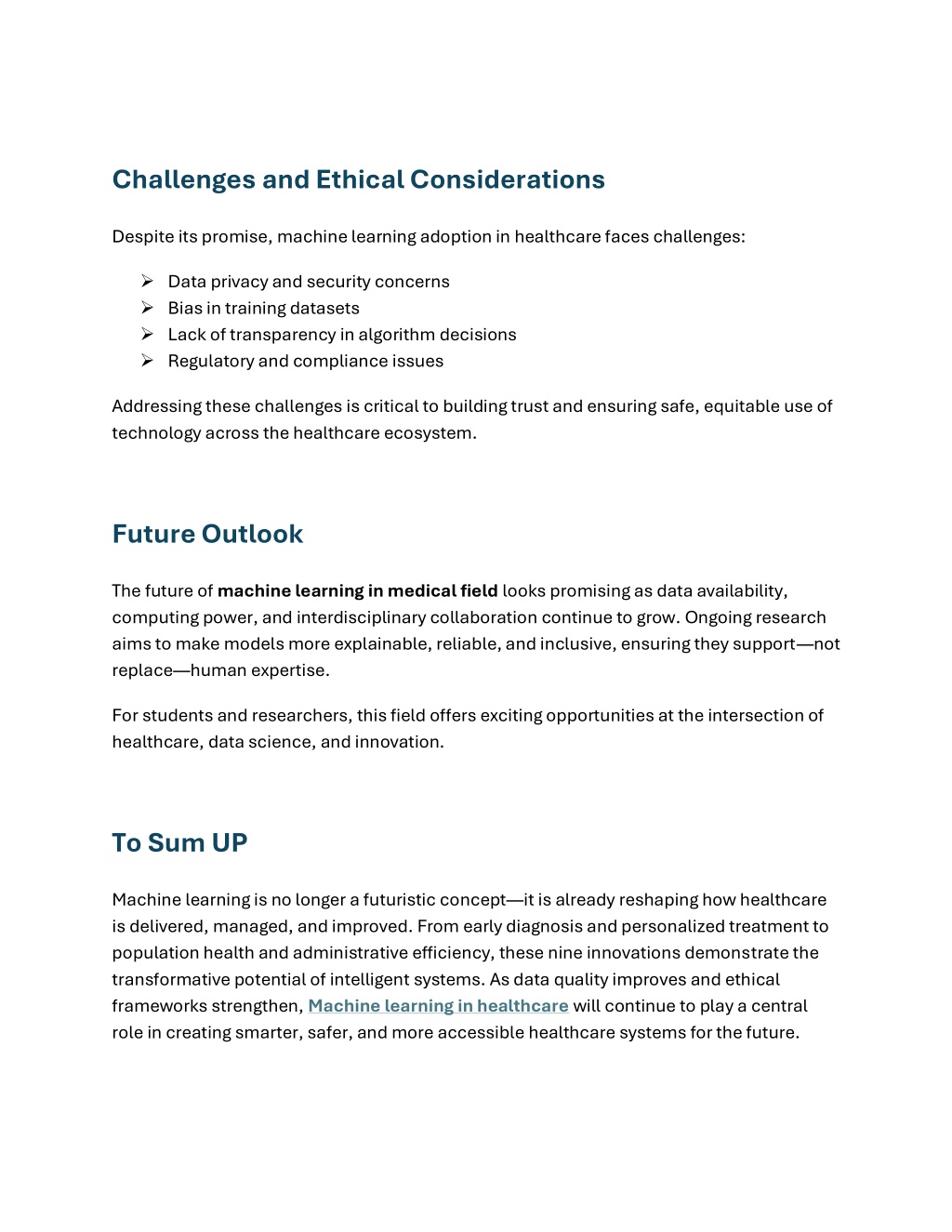 PPT - Machine Learning in Healthcare 9 Powerful Innovations1 PowerPoint ...