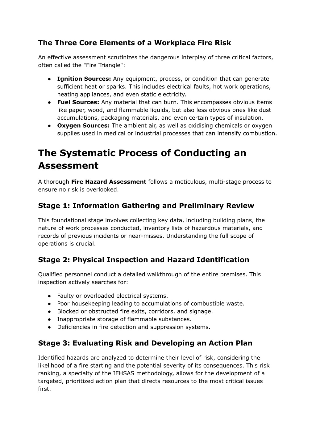 PPT - The Critical Role of Fire Hazard Assessments _ IEHSAS PowerPoint ...