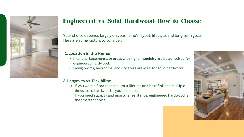 PPT - Engineered vs. Solid Hardwood Flooring Which Is Right for Your ...