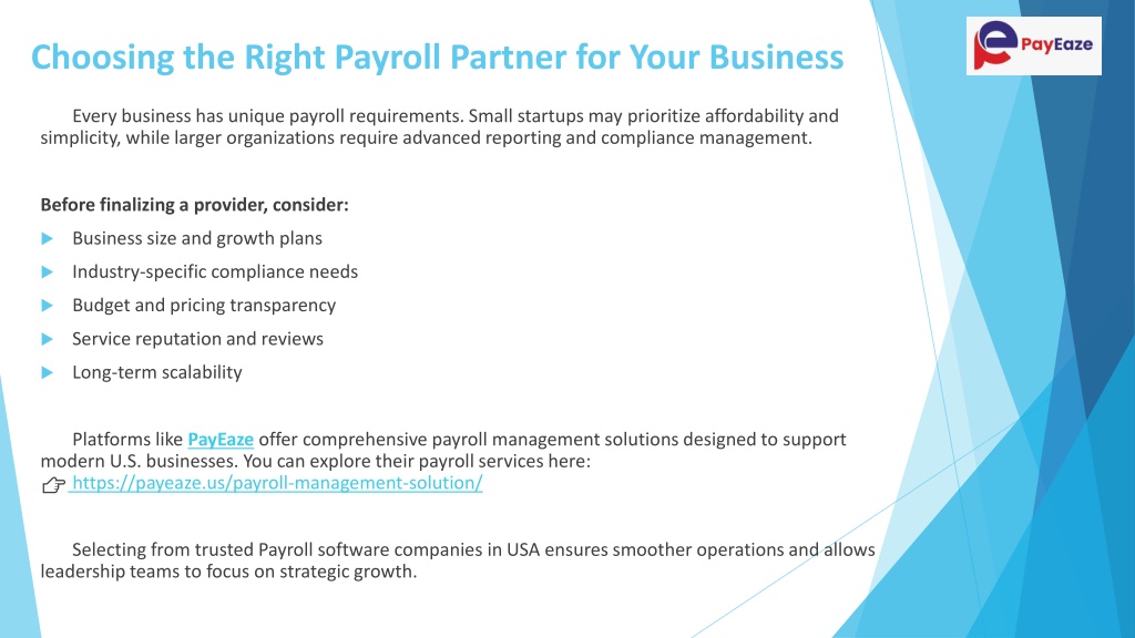 PPT - Which Are the Top Payroll Software Companies in USA for Modern ...