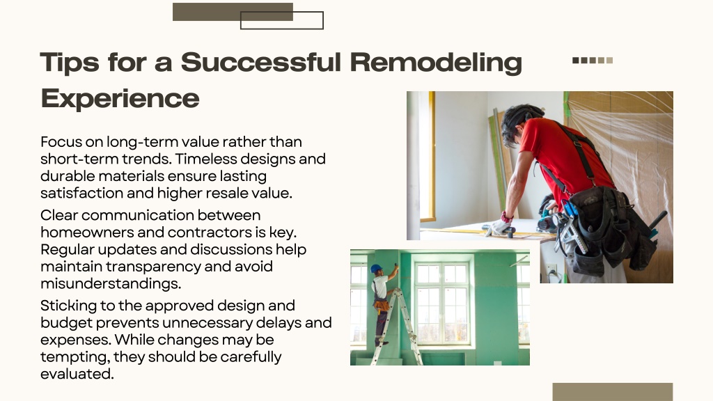 PPT - Home Remodeling: Upgrading Spaces for Comfort, Style, and Value ...