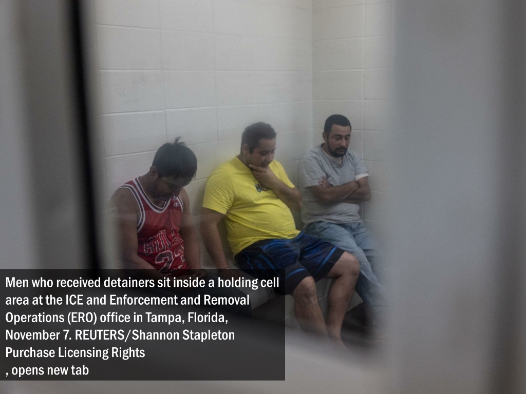 PPT - Inside a Florida ICE Deportation Center: Shackles, Cells and ...
