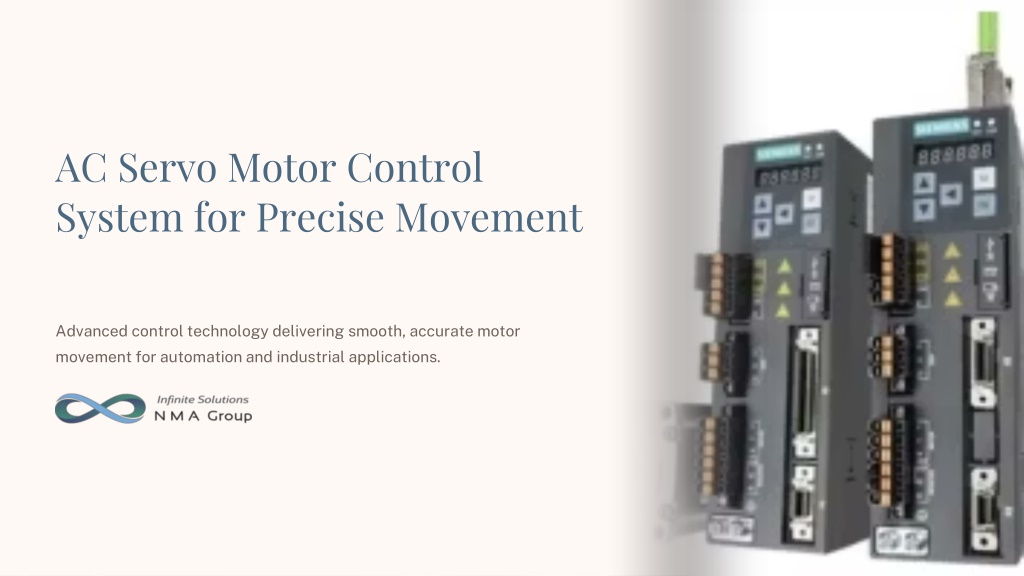 PPT - AC Servo Motor Control System for Precise Movement PowerPoint ...