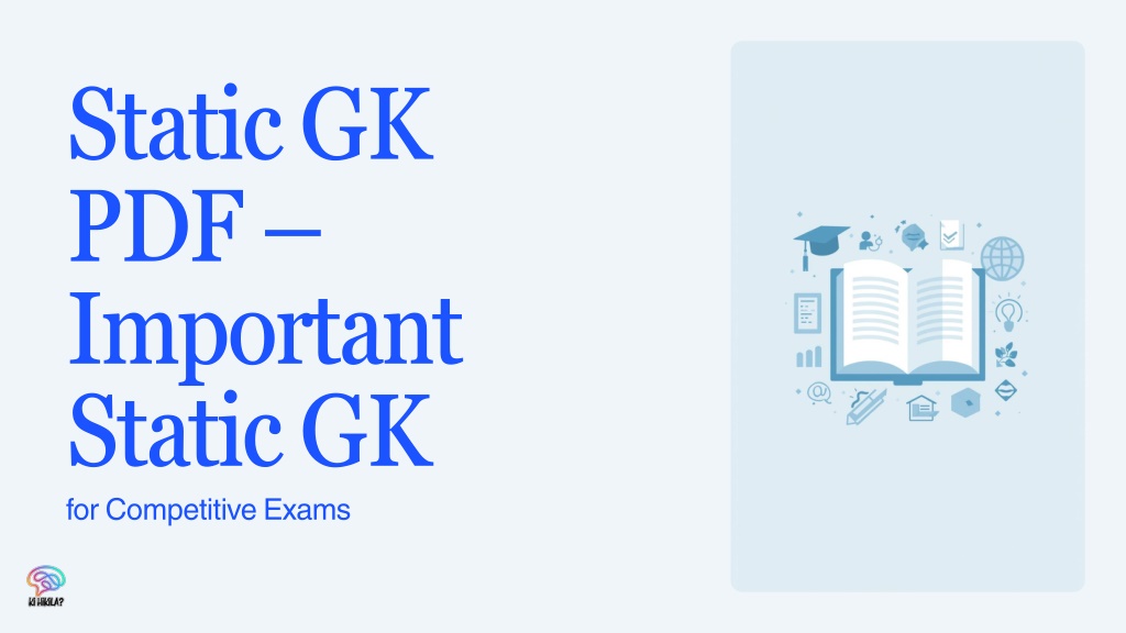 PPT - Static GK Practice Set PDF for Government Exams PowerPoint ...