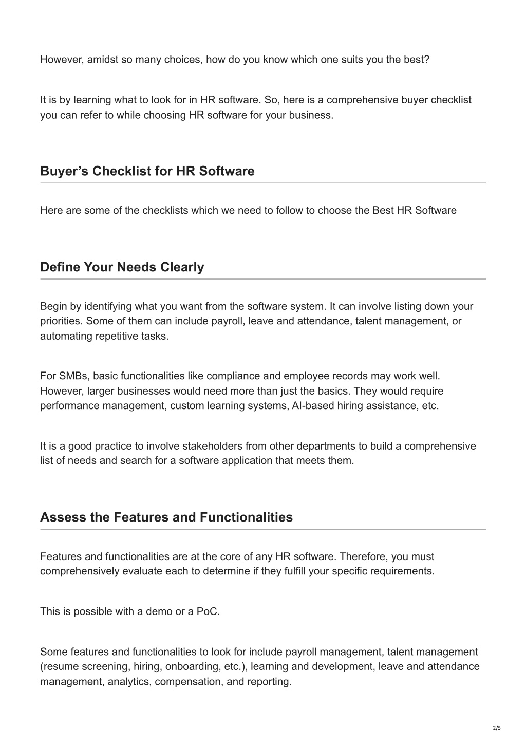 PPT - How to Choose the Best HR Software in India for Growing Teams ...