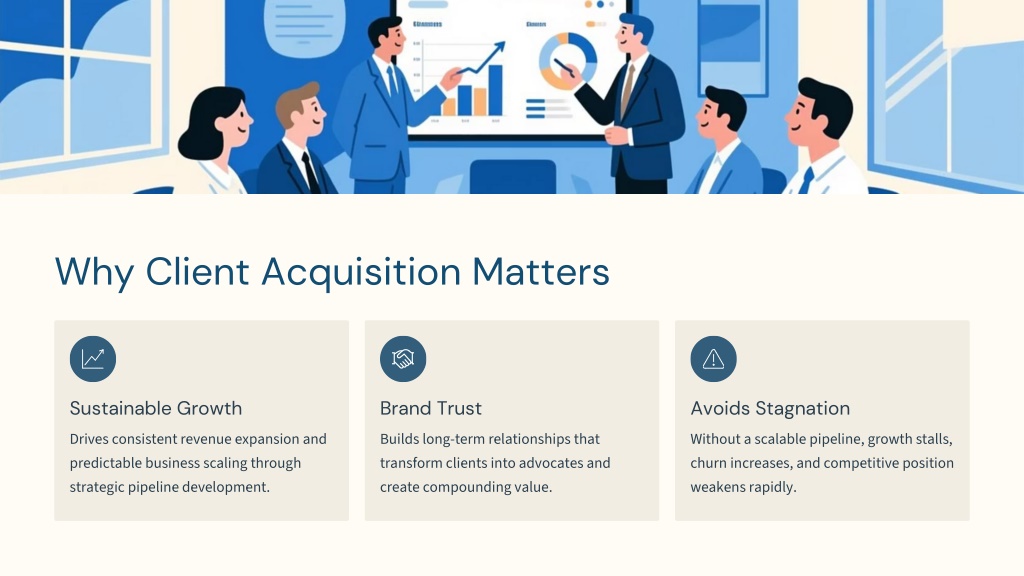 PPT - Client Acquisition Strategy Building a Scalable Pipeline for ...