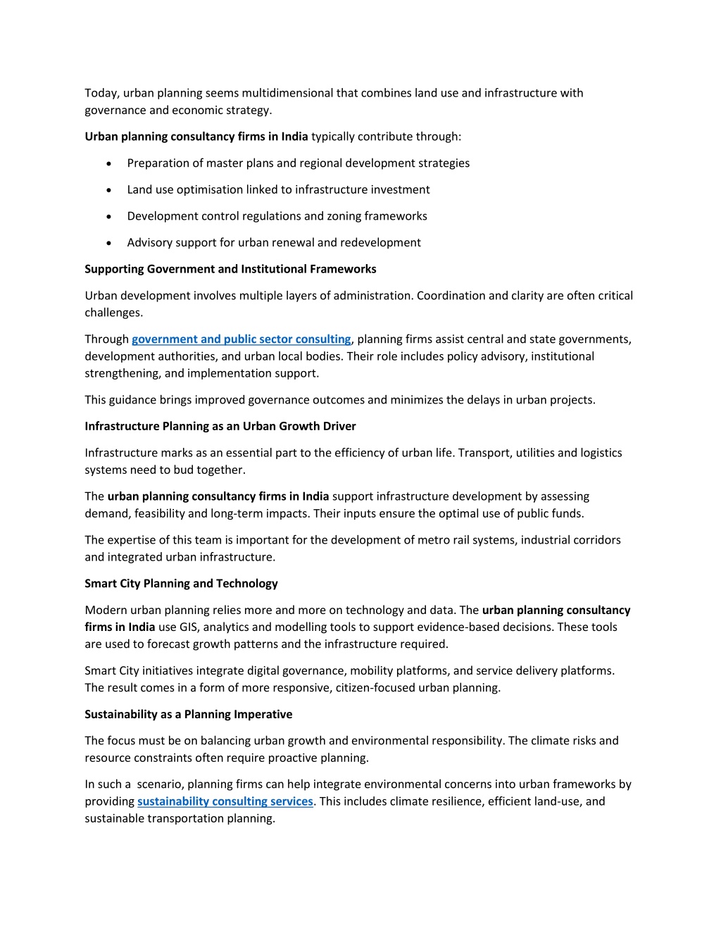 PPT - Role of Urban Planning Consultancy Firms in India’s Urban Growth ...