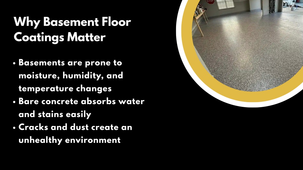 PPT - Beautiful, Durable Basement Floor Coatings Installed by Royal ...