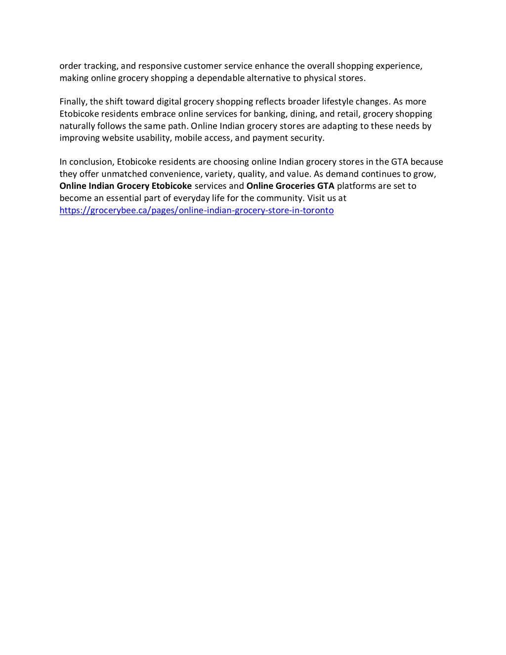 PPT - How Etobicoke Residents Are Choosing Online Indian Grocery Stores ...