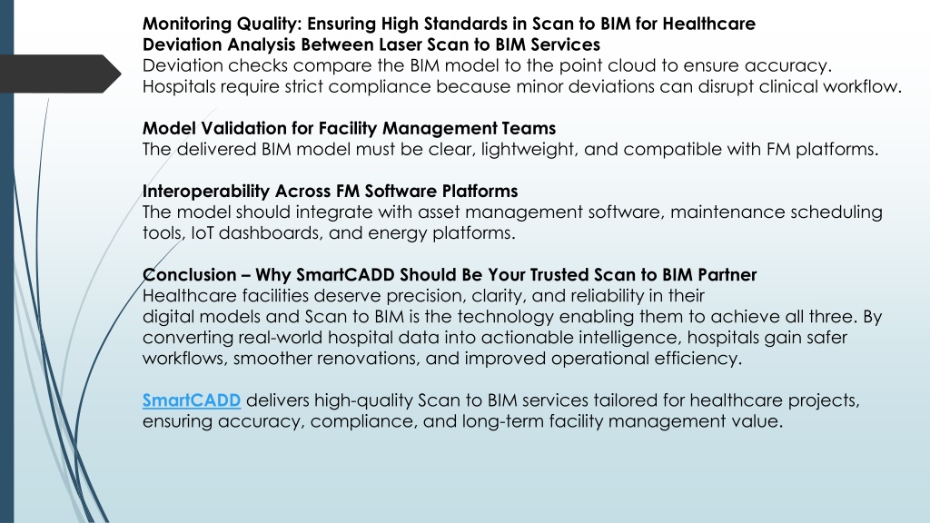 PPT - How Scan to BIM is Transforming Healthcare Facility Management ...