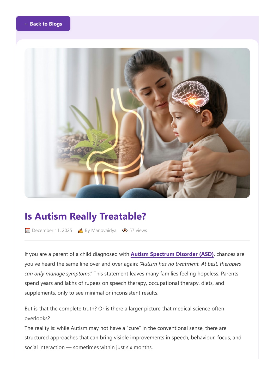 Asd Blog PPT - manovaidya-in-blog-details-php-is-autism-really-treatable ...