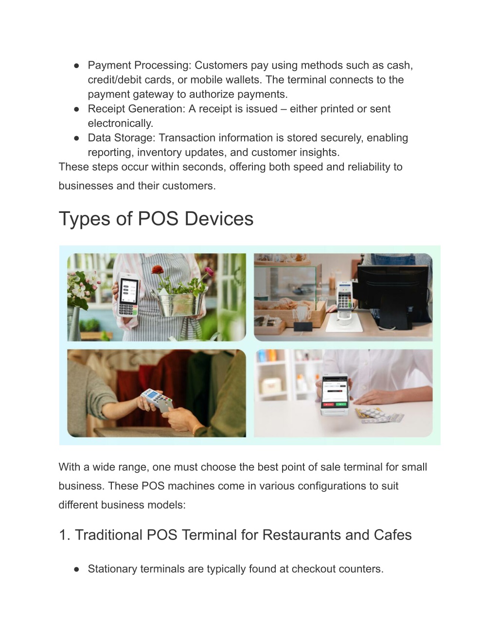 Payment Processing Pos Example PPT - What is a POS Terminal? Features, Benefits & How to Choose ...
