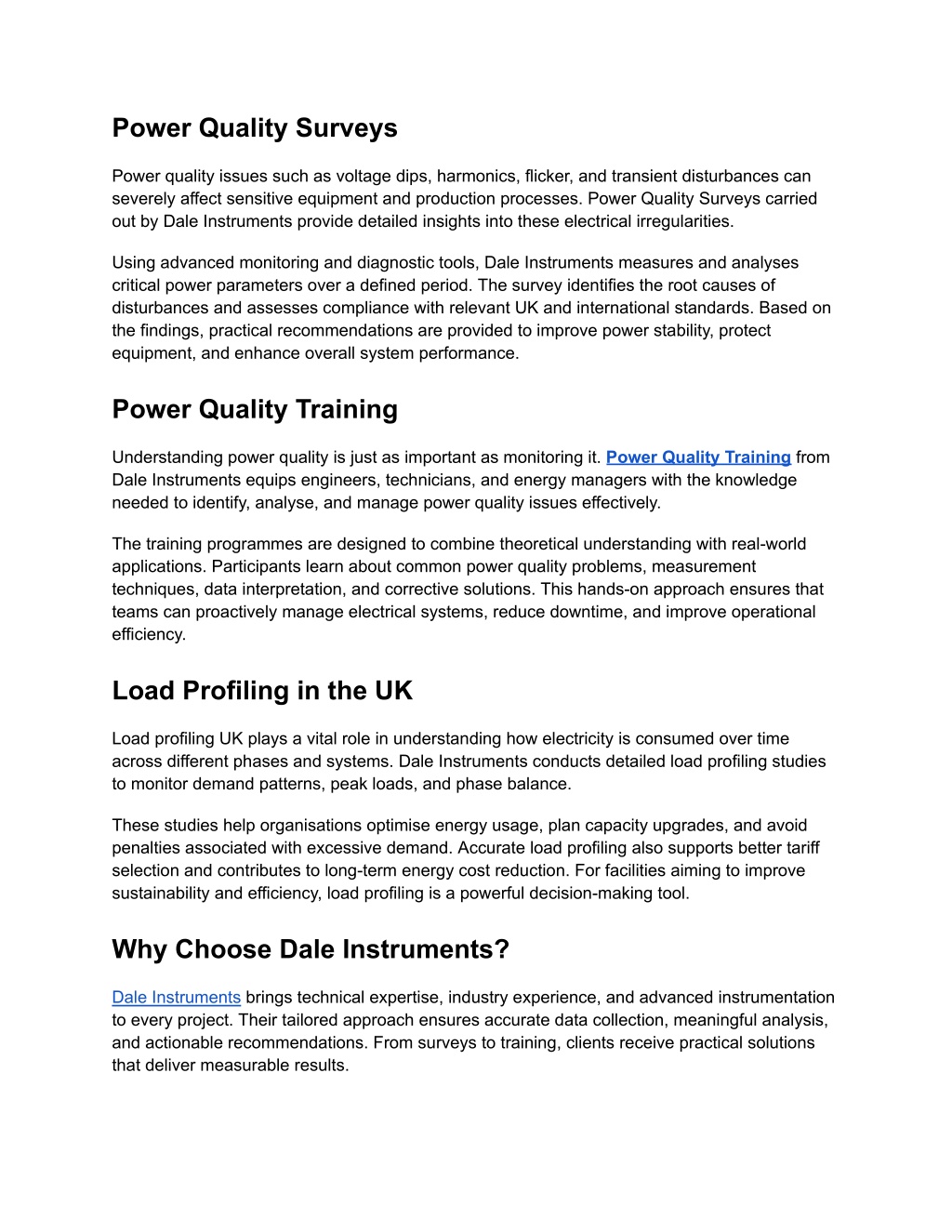 PPT - Power Quality Surveys and Load Profiling Services in the UK ...