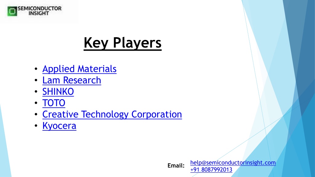 PPT - Semiconductor Wafer Electrostatic Chucks for 300mm Wafer Market ...