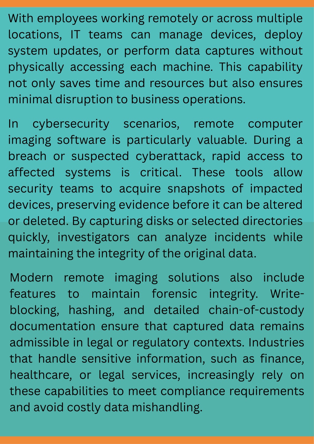 PPT - The Growing Importance of Remote Imaging Software for Modern IT ...