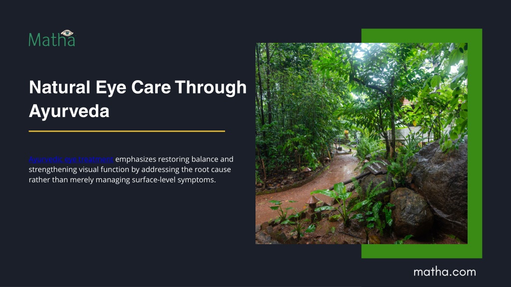 PPT - Trusted Ayurvedic Eye Treatment Centre in Kerala PowerPoint ...