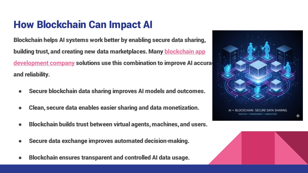 PPT - How Blockchain and AI Work Together – Benefits & Use Cases ...