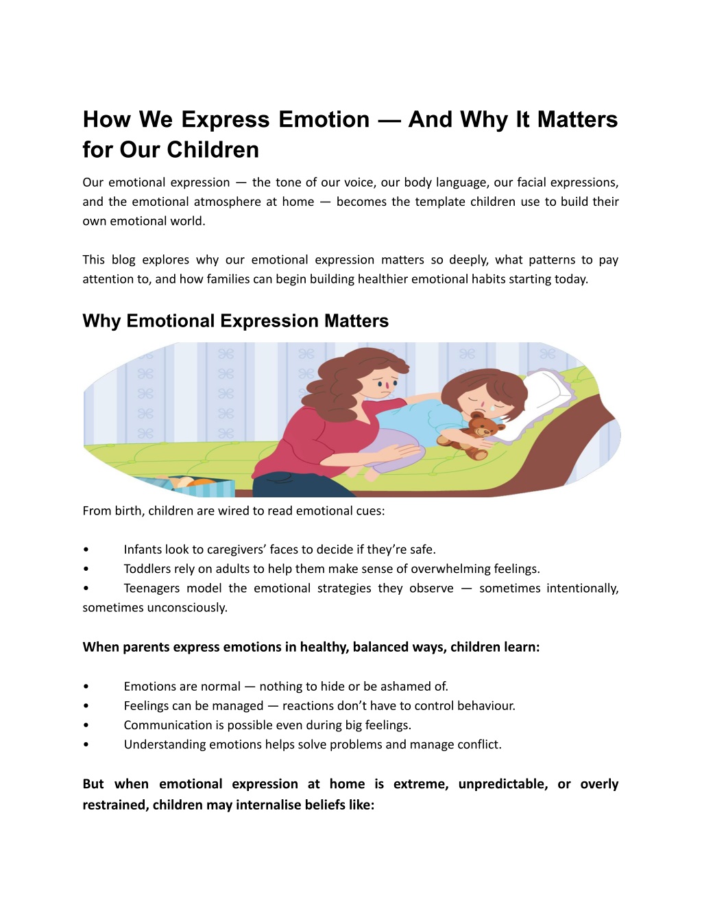 PPT - How We Express Emotion — And Why It Matters for Our Children ...