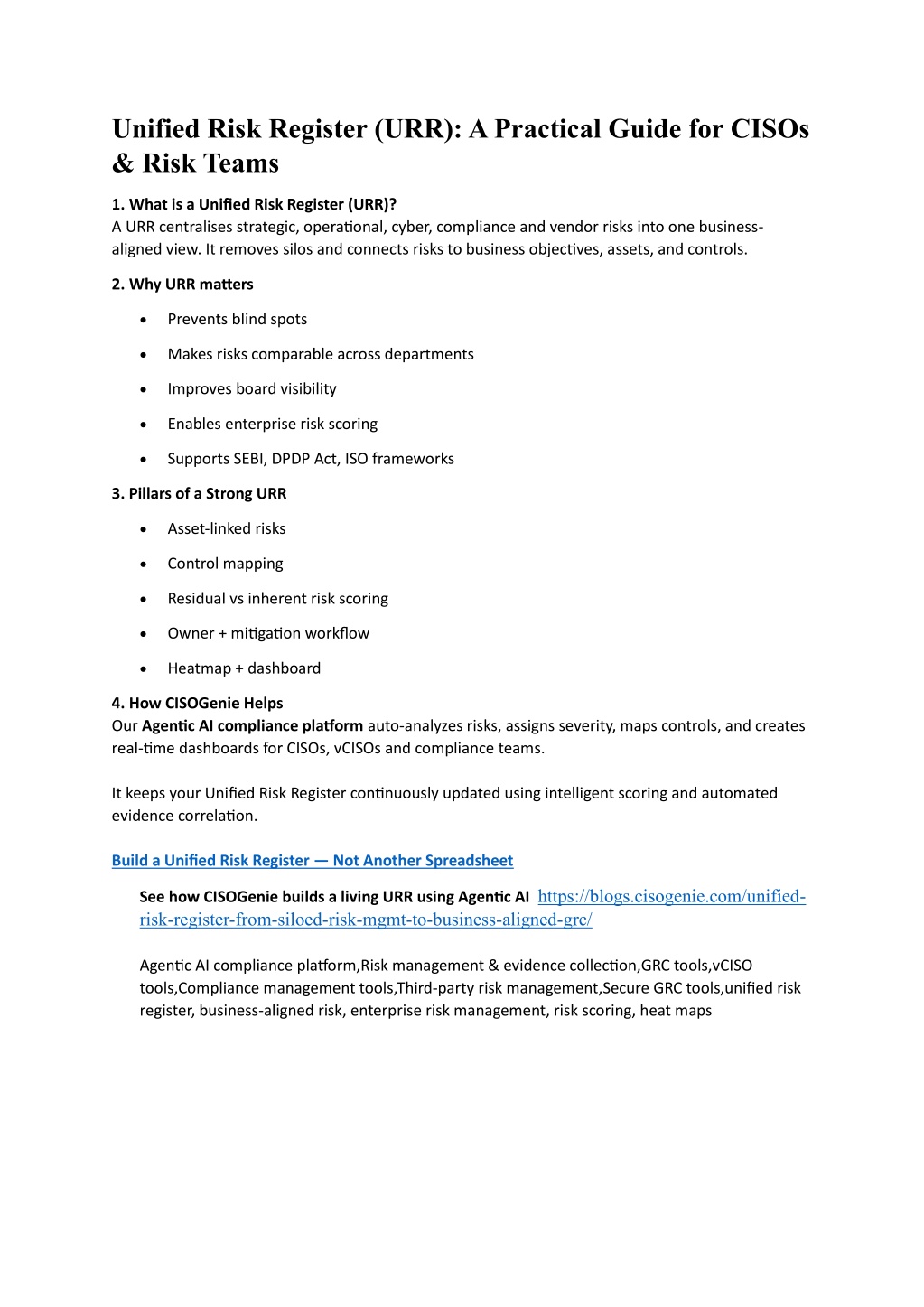 Unified Risk Language PPT - Unified Risk Register PowerPoint Presentation, free download - ID ...