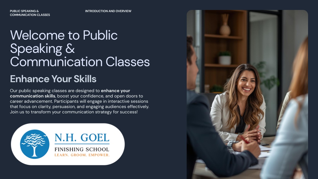 PPT - Best Communication Skills Courses - Public Speaking Classes ...