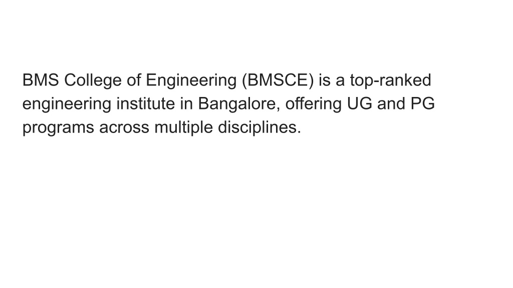 PPT - Management Quota Admission in BMSCE in 2025 (1) PowerPoint ...