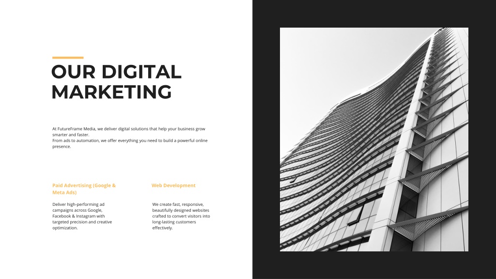 PPT - Future Frame Media – Your Trusted Digital Marketing Agency in ...