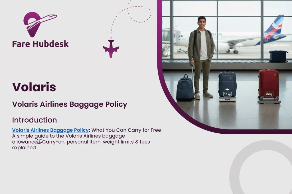 PPT - Volaris Airlines Baggage Policy: What You Can Carry for Free