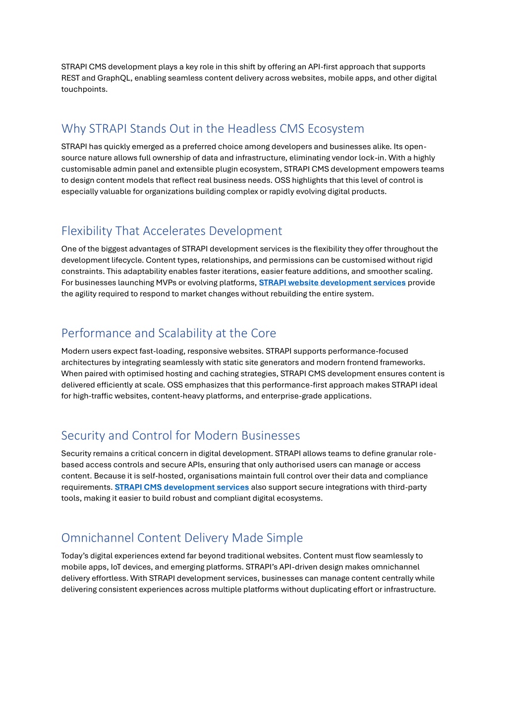 PPT - Why STRAPI Development Services Are Powering the Next Generation ...