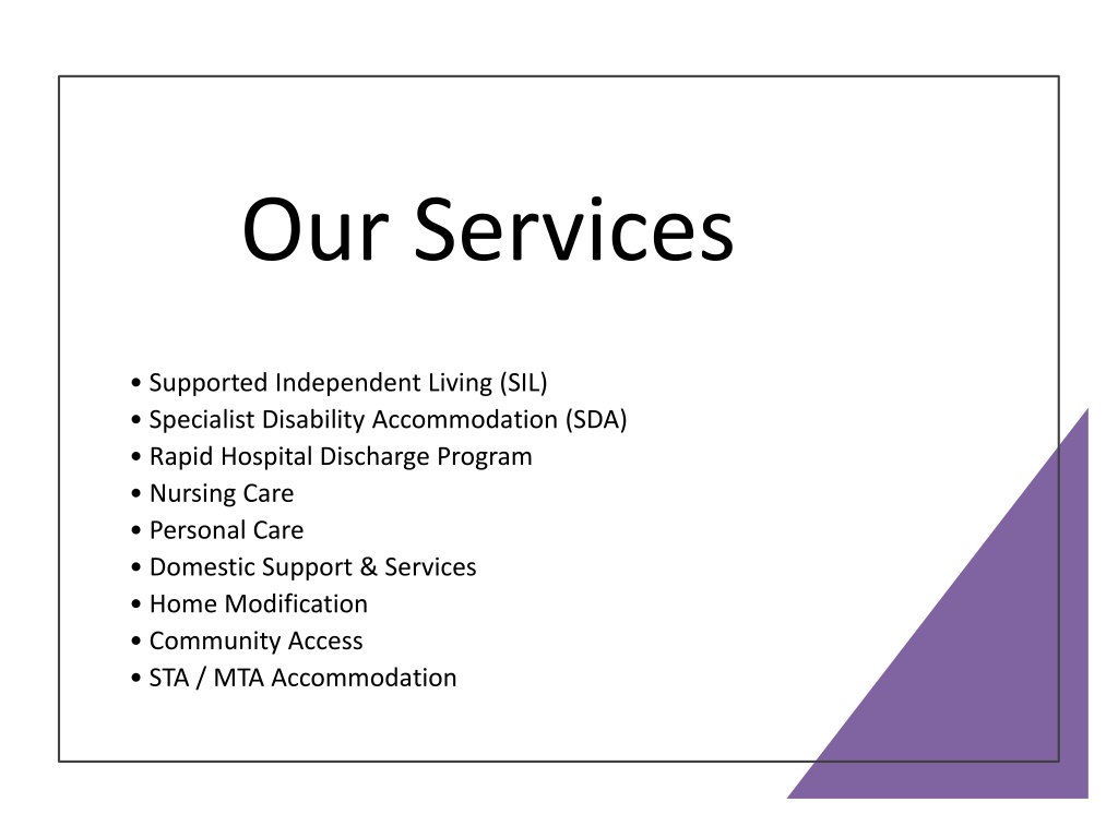 PPT - Care Fast - NDIS Disability Service Provider PowerPoint ...