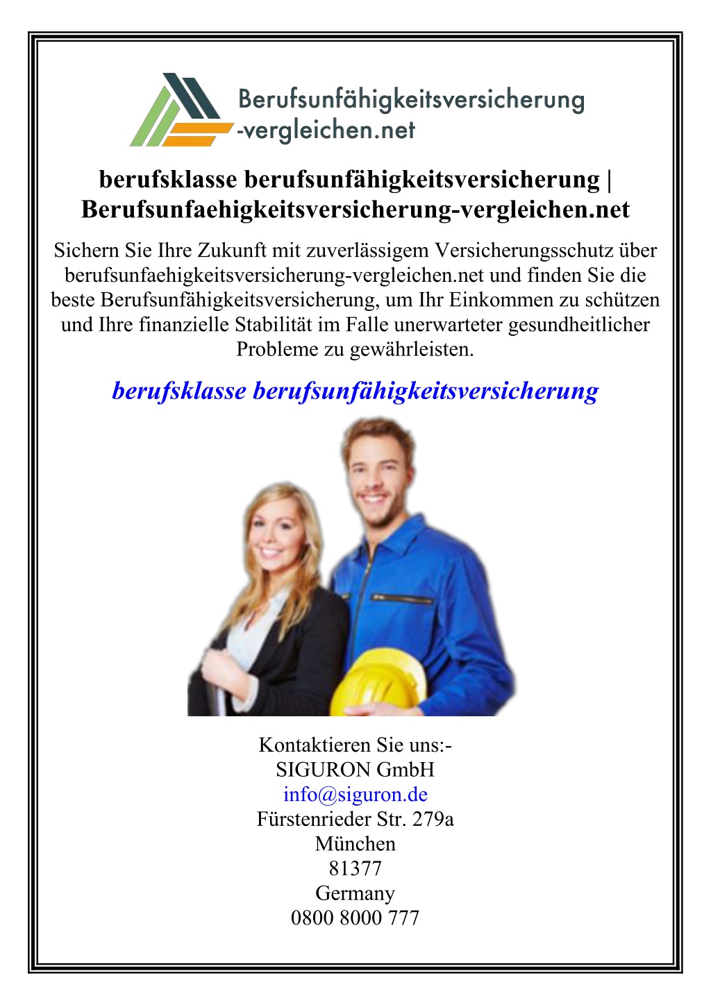 Brauchen Beamte Eine Berufsunfhigkeitsversicherung