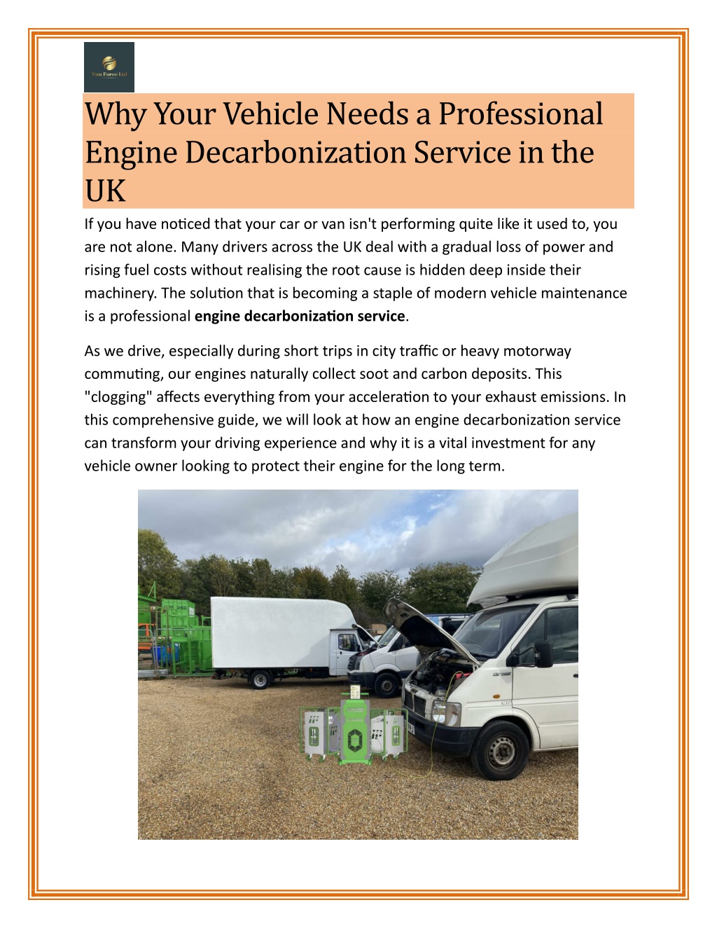 PPT - Why Your Vehicle Needs a Professional Engine Decarbonization ...