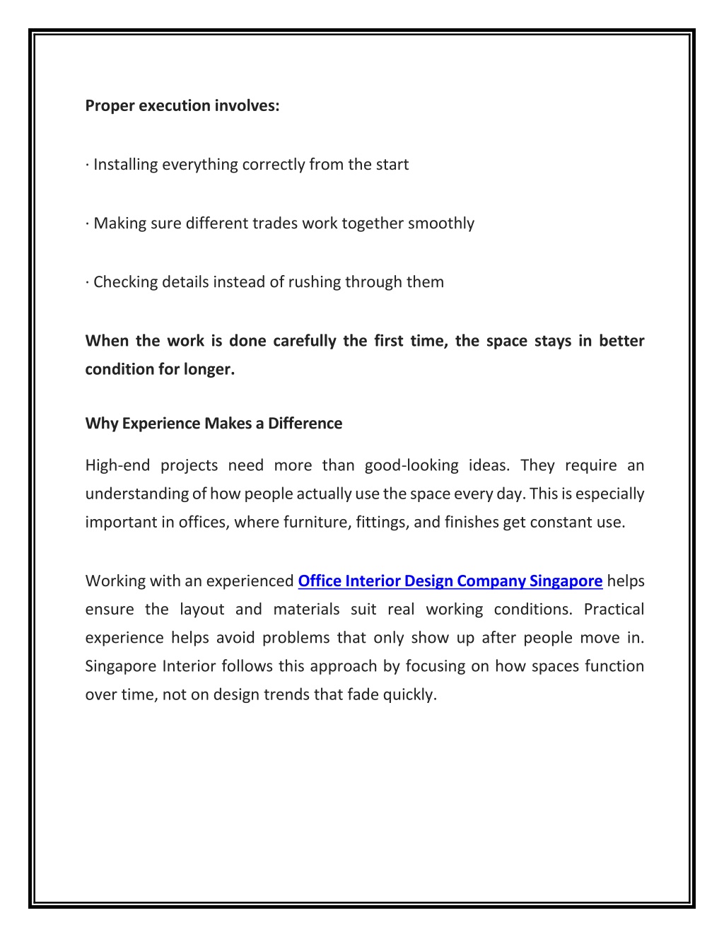 PPT - High End Interior Design Singapore Crafted for Long-Term Value ...