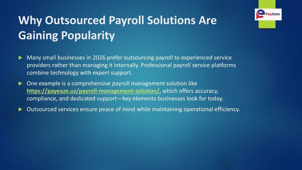 PPT - What Are the Best Payroll Solutions for Small Businesses in 2026 ...