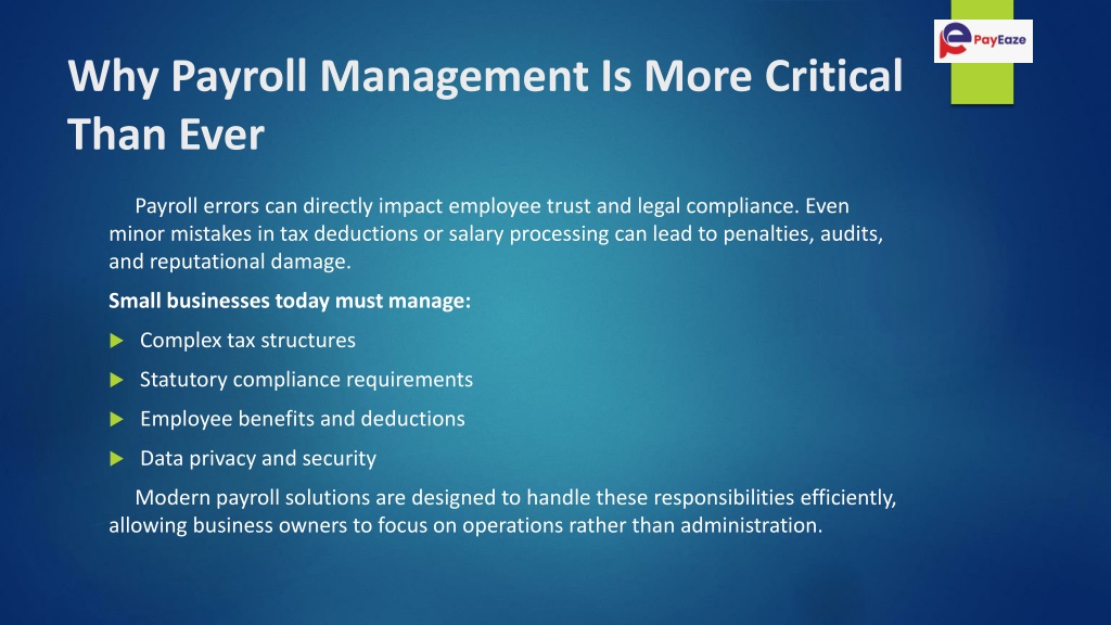 PPT - What Are the Best Payroll Solutions for Small Businesses in 2026 ...