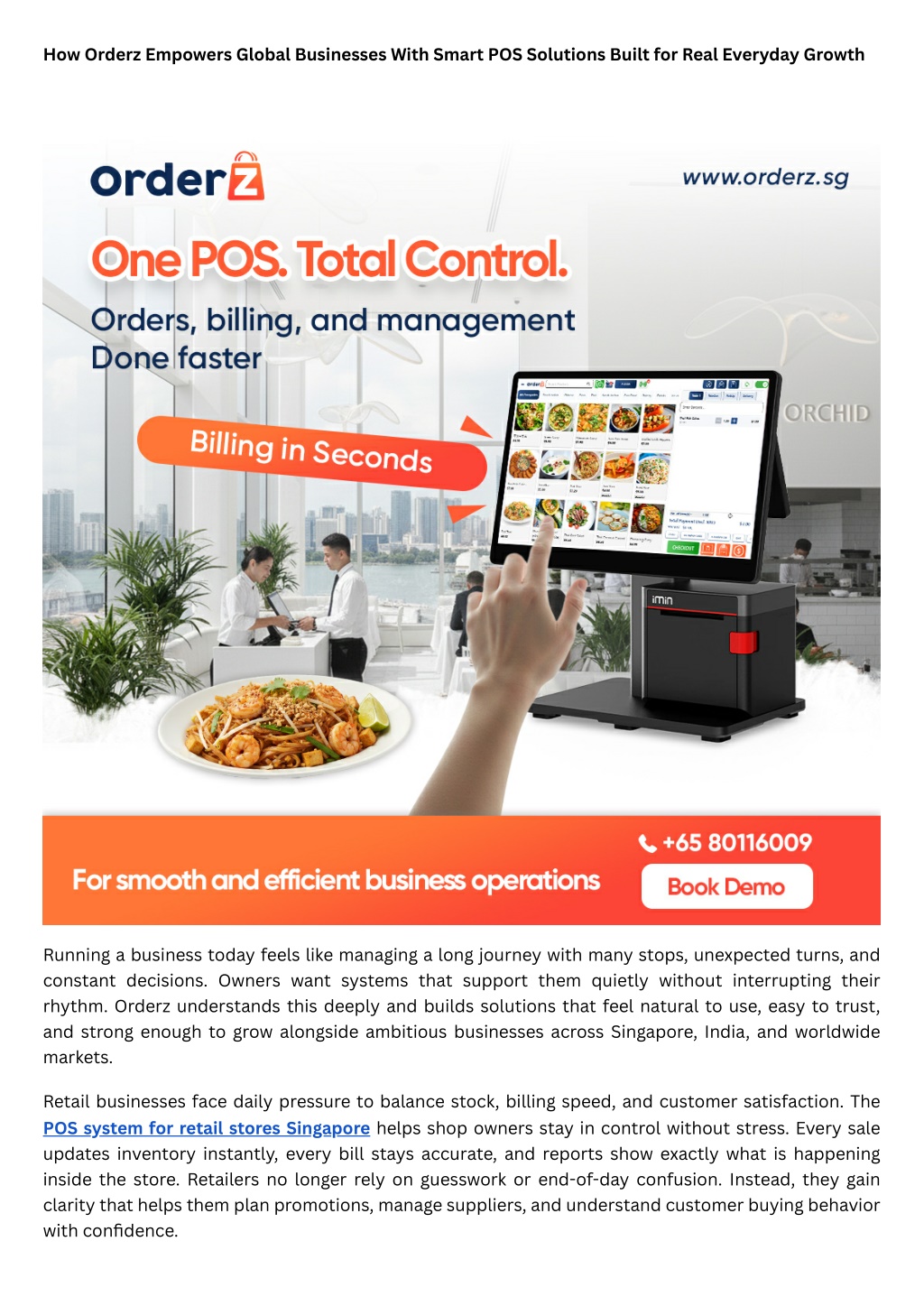 PPT - Best POS system in Singapore PowerPoint Presentation, free ...