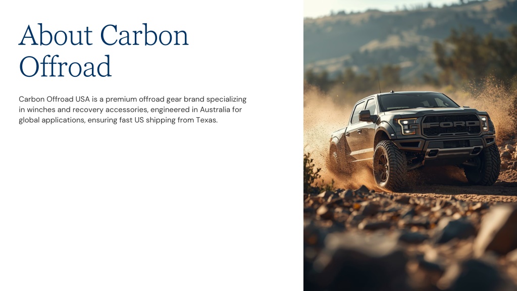 PPT - Offroad MegaPro Hitch for Extreme Recovery | Carbon Offroad USA ...