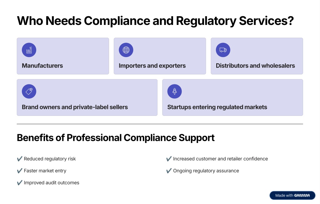 PPT - Compliance and Regulatory Services - Connect 4 Compliance ...