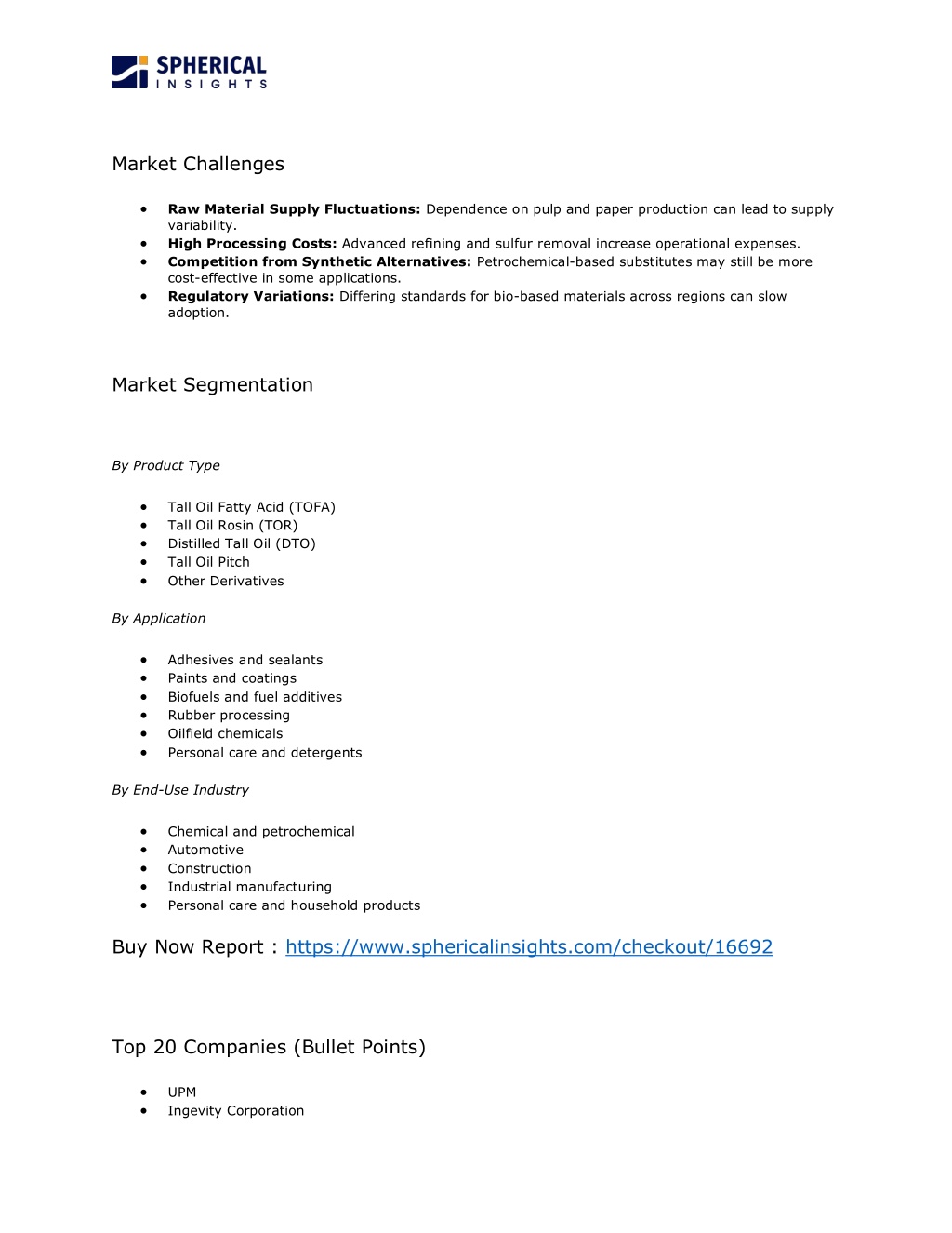 PPT - Top 20 Companies in Global Crude Tall Oil PowerPoint Presentation ...