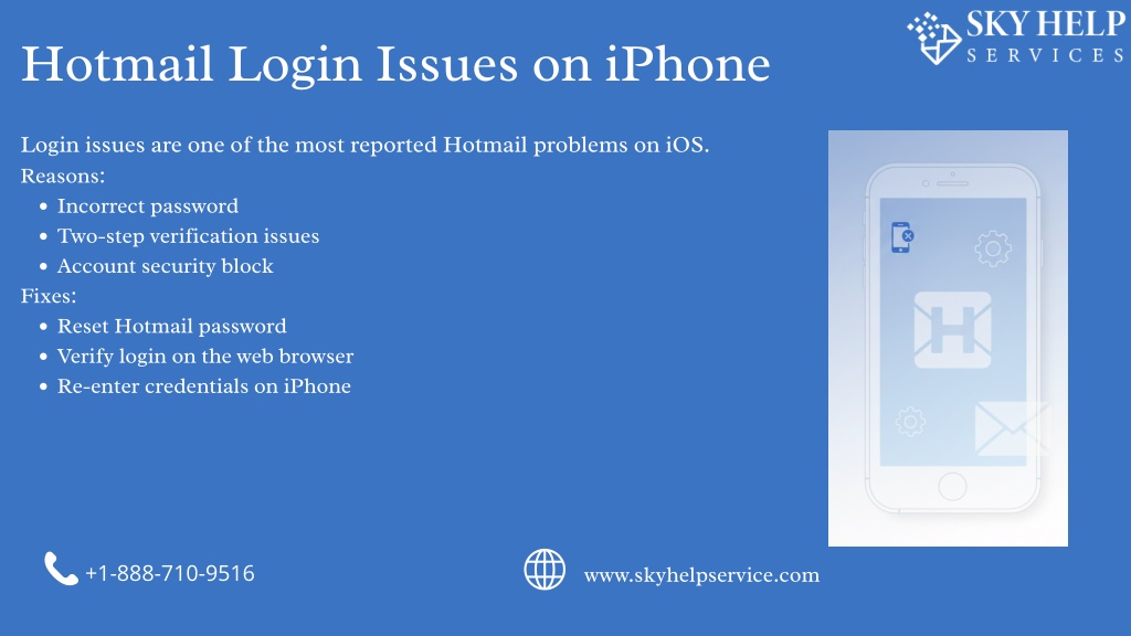 PPT Hotmail Not Working on iPhone? Easy Fixes & Troubleshooting Guide