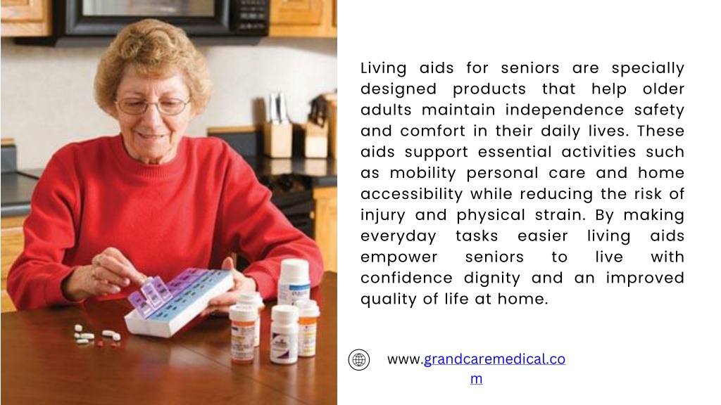 PPT - Living Aids for Seniors Improving Quality of Life PowerPoint ...