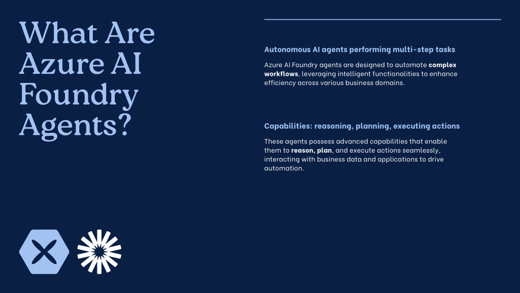 PPT - Azure AI Foundry Agents Building Intelligent, Autonomous AI ...