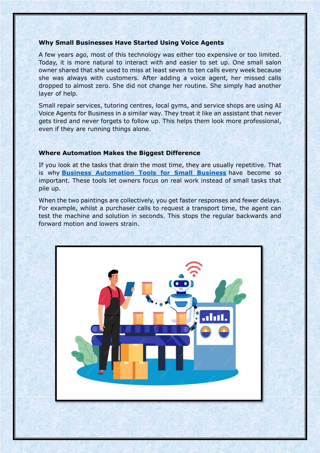 PPT - AI Voice Agents for Business: A Simple Guide for Small Teams ...