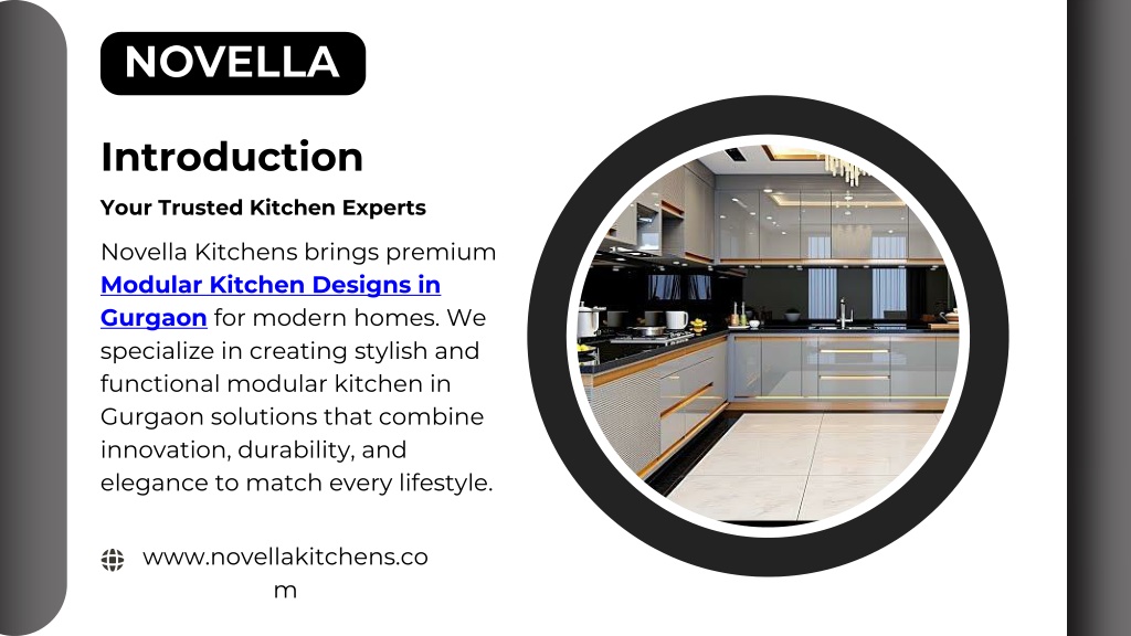 PPT - Luxury Modular Kitchen Designs in Gurgaon By Novella Kitchens ...