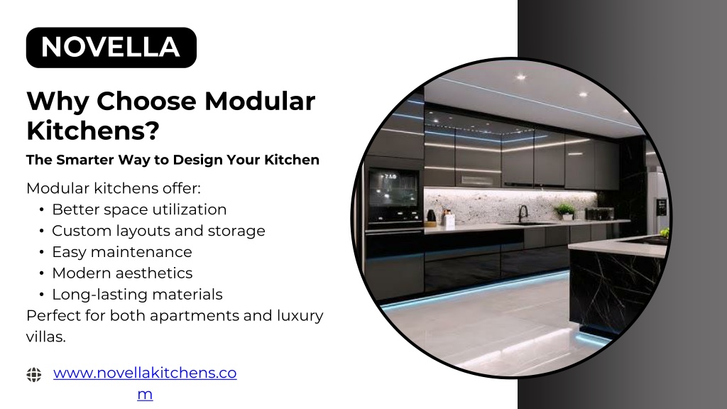 PPT - Luxury Modular Kitchen Designs in Gurgaon By Novella Kitchens ...
