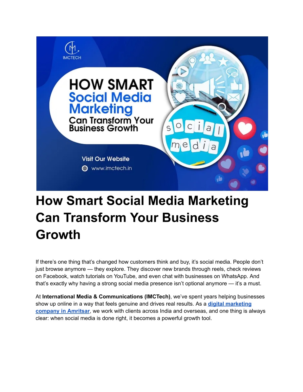 PPT - Why Social Media Marketing Is Essential for Business Success ...