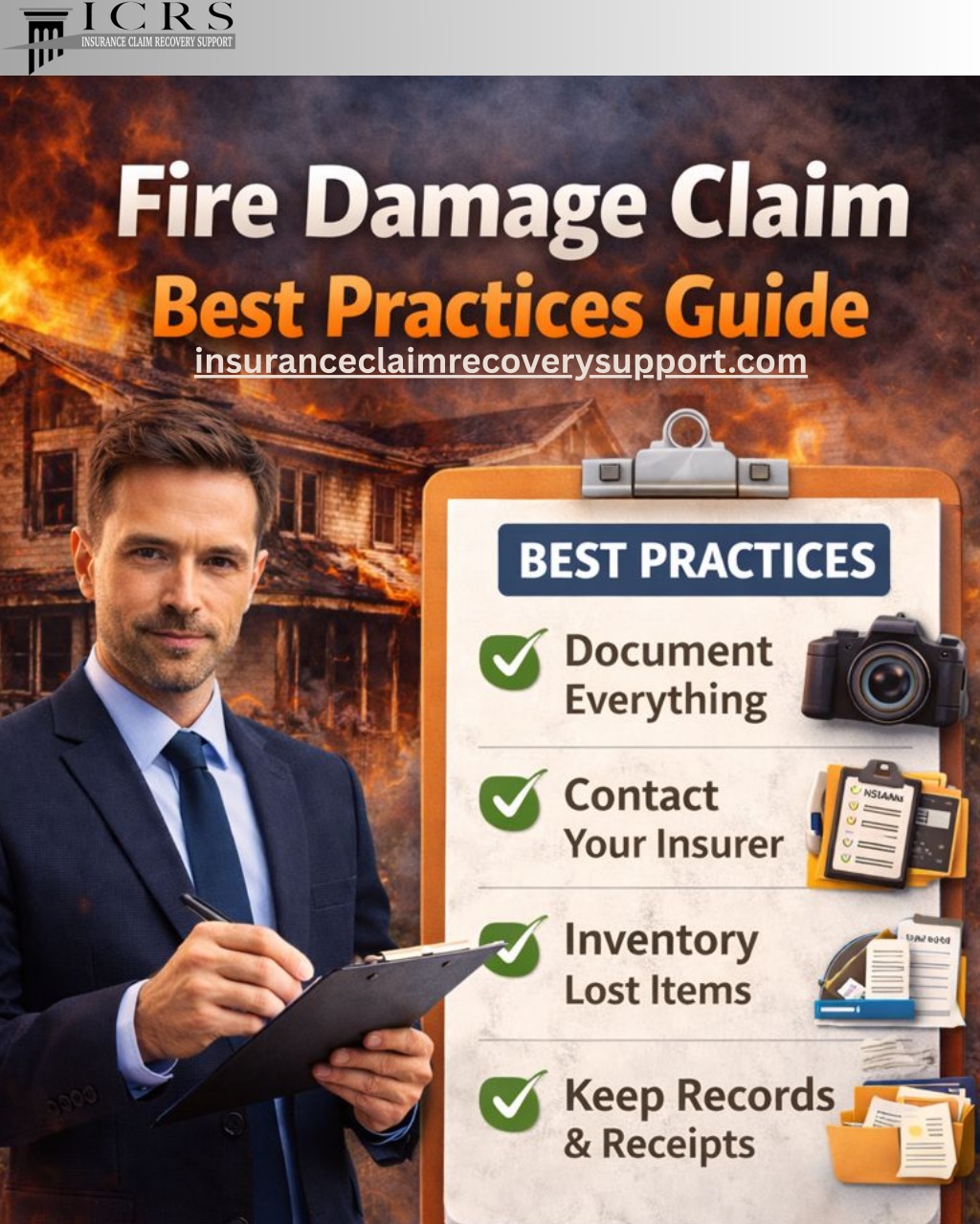PPT - Fire Damage Claim Best Practices Guide – Download Your Complete ...