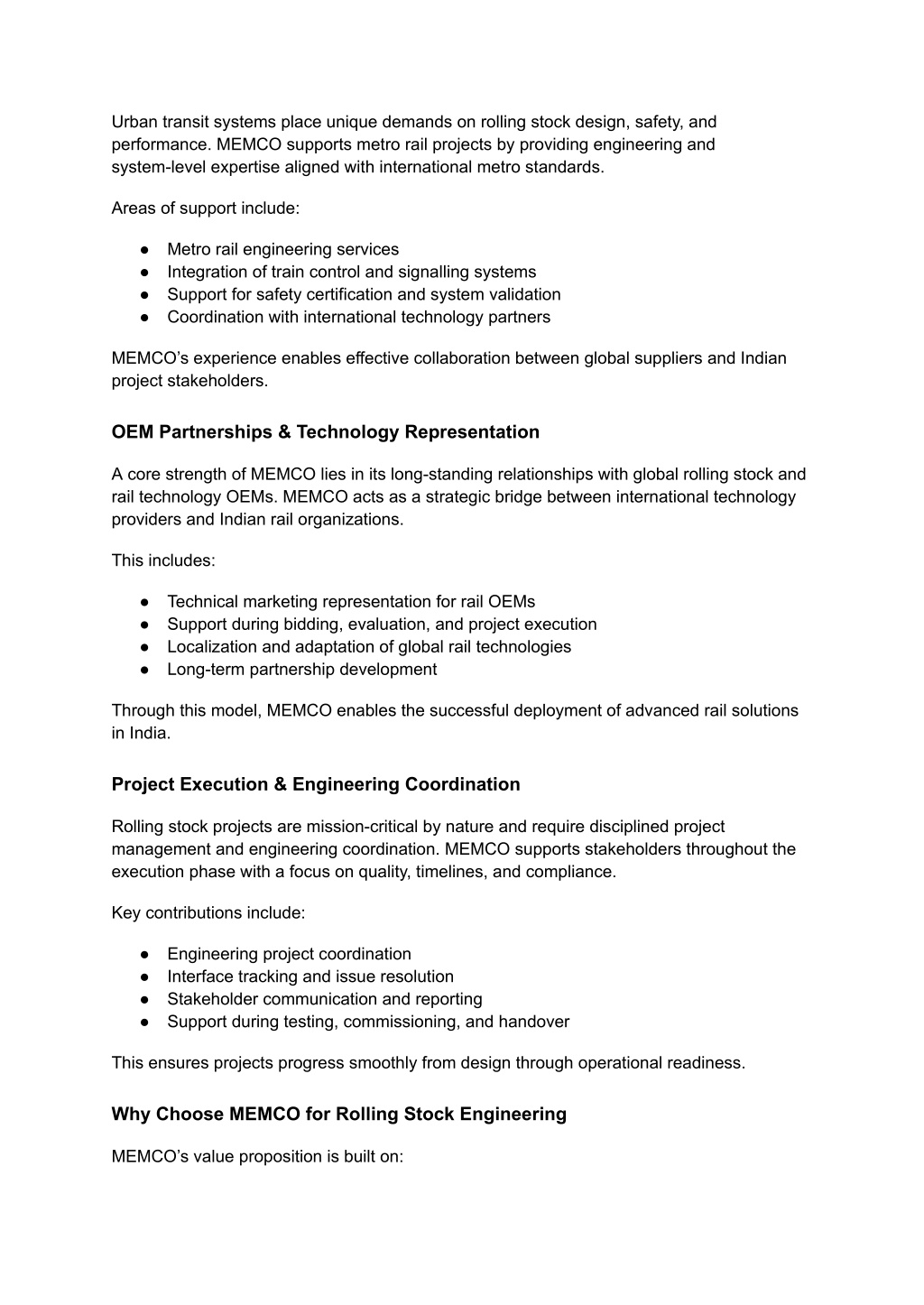 PPT - Rolling Stock Engineering & Rail System Integration Services ...
