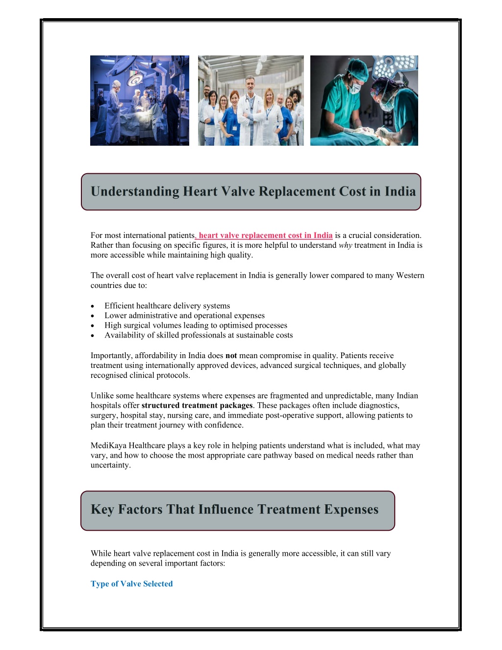 PPT - Heart Valve Replacement Cost in India | Affordable Cardiac ...