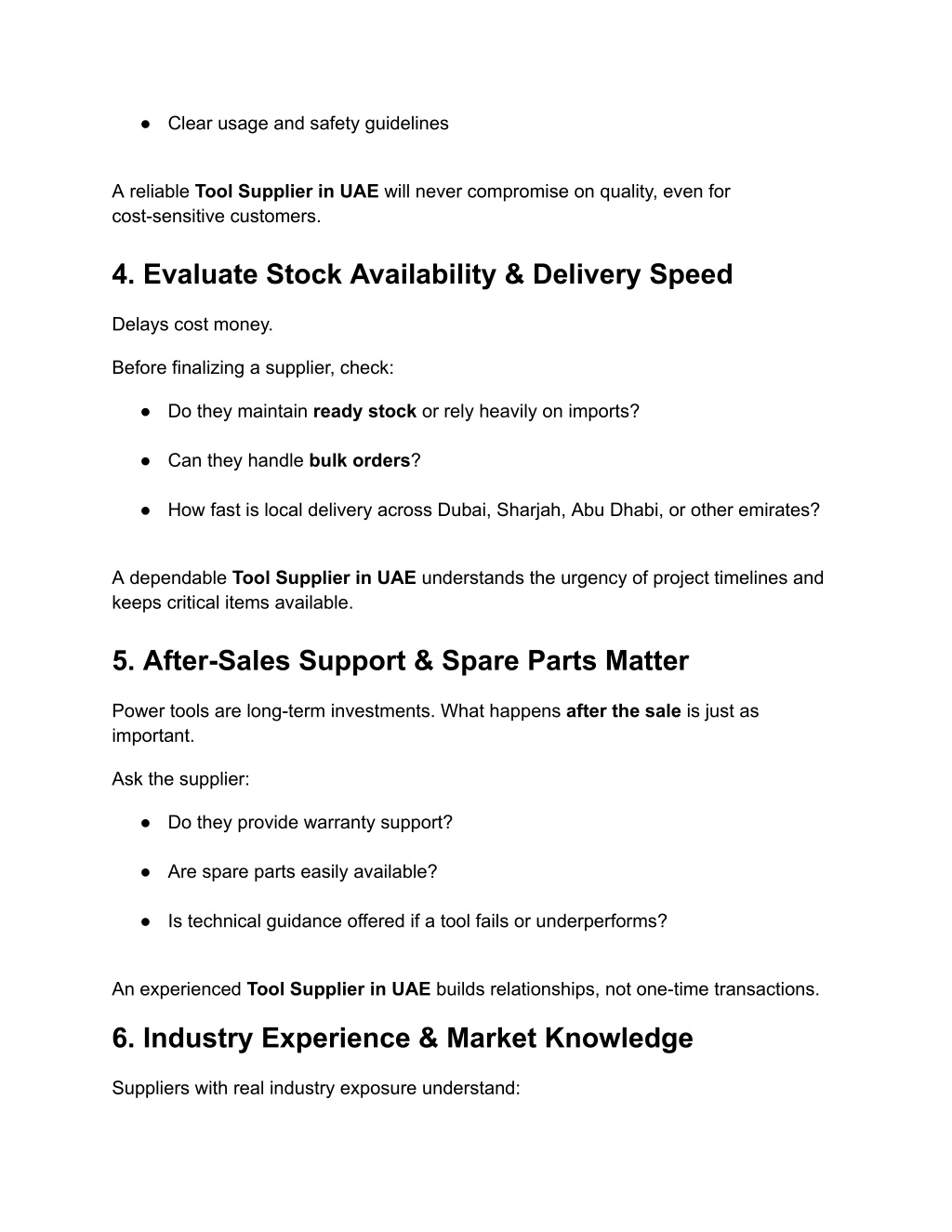 PPT - How to Choose the Right Power Tool Supplier in UAE - Damam ...